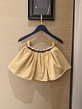 Two Tone Polo & Pleated Skirt