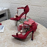 Capri Embellished Leather Sandals