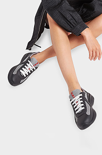 Soft Rubber & Bike Fabric Sneakers