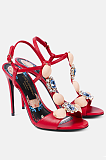 Capri Embellished Leather Sandals