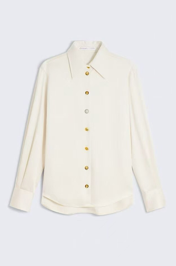 Gold Jewel Button Shirt