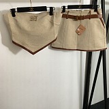 Canvas Skirt Set