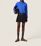 Pleated Mini Skirt