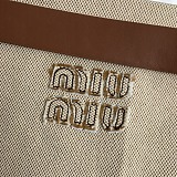 Canvas Mini Skirt with Belt