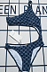 GG Monogram Classic Bikini One Piece Swimwear