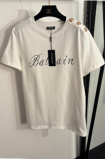 Beaded T-shirt