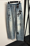 Cross Patch Jeans