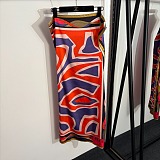 Printed Bikini with Cover
