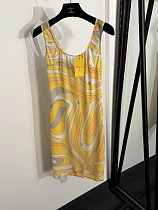 Printed Mini Dress