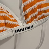 Striped Two Pieces Bikini