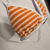 Striped Two Pieces Bikini