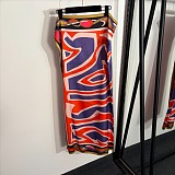 Printed Bikini with Cover