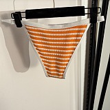 Striped Two Pieces Bikini
