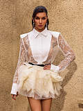 Long Sleeve Lace Shirt