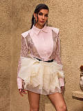 Long Sleeve Lace Shirt