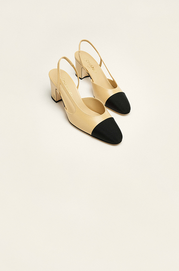 Leather Slingbacks
