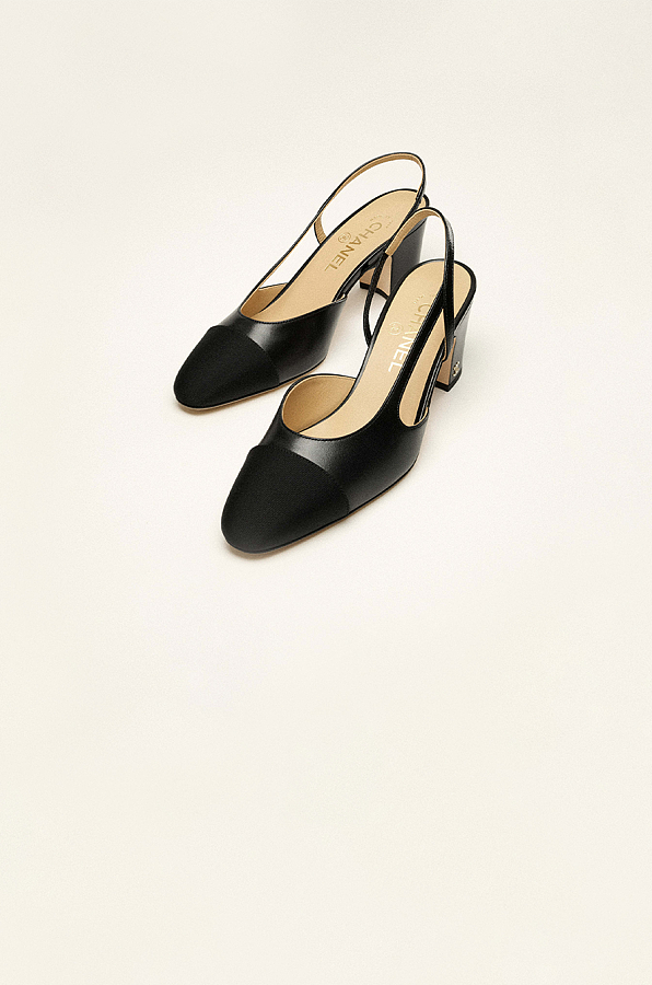 Leather Slingbacks