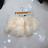 Wave Layer Mini Skirt