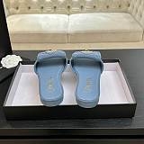 Washed Denim Mules