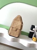 CHANEL 25 Raffia Mini Handbag