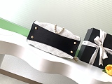 CHANEL 25 Braided Raffia Mini Handbag