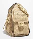 CHANEL 25 Raffia Mini Handbag