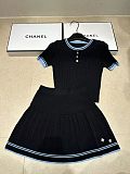 Knit Pleated Skirt Set