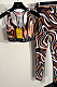 Printed Leggings & Bra Top