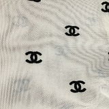 Short Sleeves See-through Monogram Corset