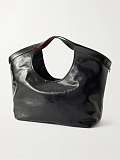 Giglio Large Textured-leather Tote