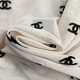 Short Sleeves See-through Monogram Corset