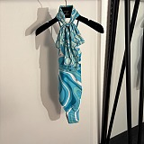 One Piece Halter Swimwear