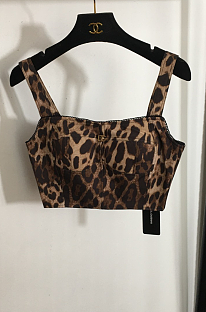 Leopard Tank Top & Shorts