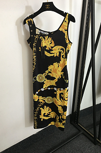 Barocco Printed Tank Dress