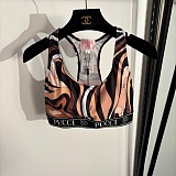 Printed Leggings & Bra Top