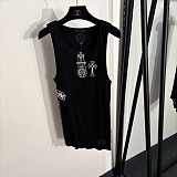 Embroidered Ribbed Tank