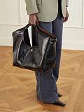 Giglio Large Textured-leather Tote