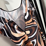 Marmo Printed Mini Dress