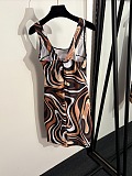 Marmo Printed Mini Dress