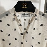 Short Sleeves See-through Monogram Corset
