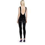 GG crystal embroidered jumpsuit