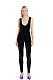 GG crystal embroidered jumpsuit