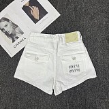 High Waist Denim Shorts