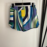Iride-print Shorts
