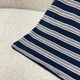 Tank Top in Striped Cotton Jersey