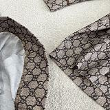 Printed silk twill shirt * Pants