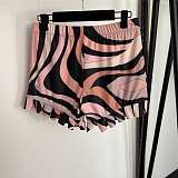 Marmo Ruffled Mesh Shorts