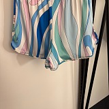 Pucci Marmo printed  twill shorts