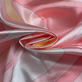 Marmo-print Mini Skirt in Silk