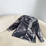 Marble Printed Shirt & Loose Pants